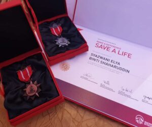 2021 - Save A Life Medal - Elya