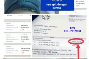 Client Accident & perlukan operation ACL - AIA tanggung Kos Rawatan Operation lebih RM30,000 dan rawatan masih diteruskan! Lokasi Client : Rawang, Selangor Hospital Pilihan : KPJ Rawang, Selangor