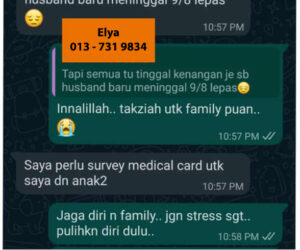 Pengajaran -Jangan bergantung kepada Insurans Syarikat - Mana2 Insurans TAK COVER SAKIT SEDIA ADA