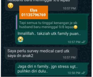 Pengajaran -Jangan bergantung kepada Insurans Syarikat - Mana2 Insurans TAK COVER SAKIT SEDIA ADA
