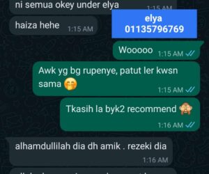 Testimoni - Clients lain semua okay under Agent Elya
